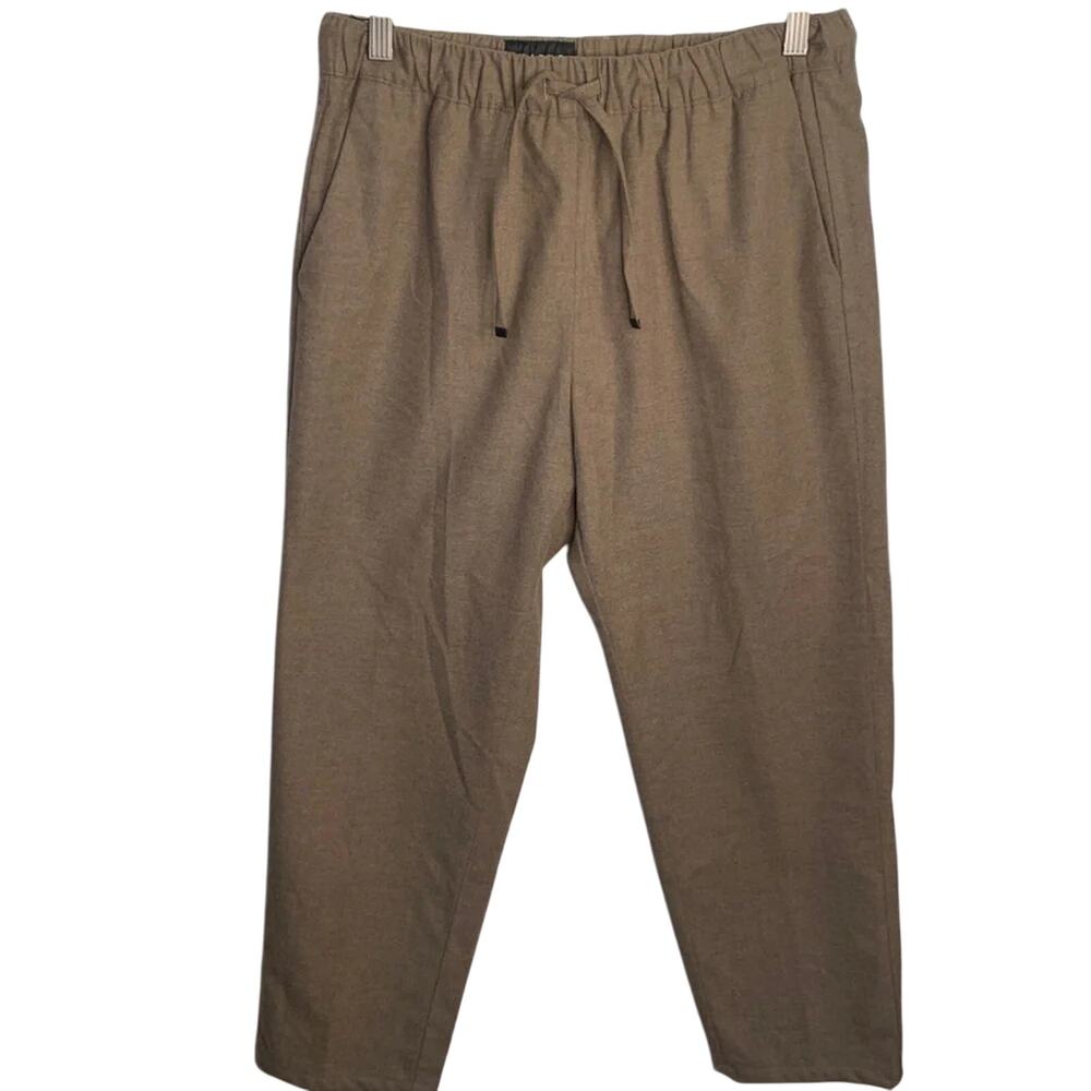 Myths Women’s Drawstring Pull-on Flannel Pants Made in Italy W-186 Sz Medium